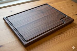 Planche à découper en bois rustique pour la cuisine et la salle à manger - Product Image 6