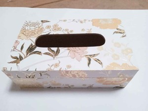 Boîte à mouchoirs imprimée de qualité supérieure Perfect Enterprises - Écologique, durable, portable pour le bureau, la chambre et le salon - Product Image 4