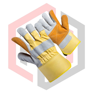 Gants de travail en cuir renforcé avec tissu résistant aux déchirures, respirants, antistatiques, sans silicone, sans poudre, anti-coupure - Product Image 4
