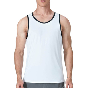 Débardeur Homme Couleur Unie en Gros, Vêtements de Sport Personnalisés, Fournisseur de Débardeurs de Fitness pour Hommes à Prix Abordable - Product Image 2