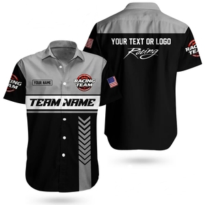 Camisetas de Carreras de Alta Calidad con Botones, Camisetas de Equipo de Carreras F1, Camisetas de Mecánico, Camisetas de Trabajo para Equipo de Boxes, Fabricante de Ropa para Carreras de Autos - Product Image 6
