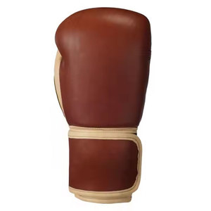 Guantes de Boxeo de Cuero Vintage Personalizados, Color Marrón, para Entrenamiento y Sparring, 10oz 12oz 14oz 16oz, Guantes de Muay Thai y Kickboxing, OEM - Product Image 6