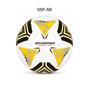 Ballon de football hybride professionnel en cuir PU micro-cousu, 32 panneaux, pour entraînement et match, avec chambre à air en butyl, logo d'équipe personnalisé - Product Image 5