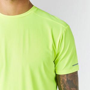 Conjunto deportivo de camiseta y pantalones cortos para hombre, transpirable, cuello redondo, secado rápido, manga corta, 2 piezas, algodón, chándal de verano para hombre - Product Image 4