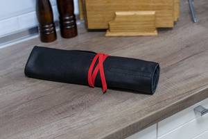 Porte-couteaux en cuir de qualité supérieure, sac de voyage professionnel pour cuisine, étui pour ustensiles de cuisine LSKR-0064 - Product Image 5