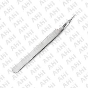 แหนบแยกขนแบบมืออาชีพ สแตนเลสสตีล ปลายเรียบ สำหรับงานละเอียด - Product Image 2