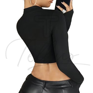 Top Corto para Mujer, Informal, Suave, Transpirable, para Uso Diario, Top Deportivo para Gimnasio, Entrenamiento, Top Activo - Product Image 5