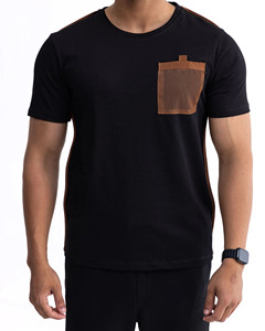 เสื้อยืดผู้ชายคุณภาพสูง ผ้าฝ้าย 100% 180-280gsm ลาย Root Fight Gear ปักแบบกำหนดเอง พิมพ์ลายพัฟสกรีน คอกลม แขนสั้น - Product Image 2