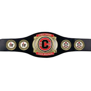 Ceinture de champion poids lourd 2026, nouveau style, plaque en métal zinc/laiton avec sangle en cuir véritable, ceinture fantaisie - Product Image 5