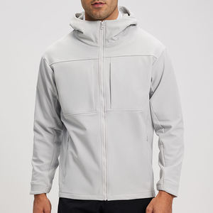 Veste polaire personnalisée pour homme, imperméable, pour la course, la gym, le sport, avec fermeture éclair, thermique, pour le printemps, pour homme et femme, décontractée, à capuche - Product Image 6