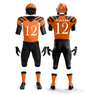 Football Uniform Kits Full Set Soccer Wear Club Team Player Name Numbers Digital Printed Uniform <b>Compression</b> Sports Sets - Product Image 1