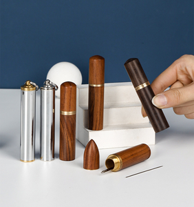 Customizable Simple Eco-Friendly Wooden Sewing <b>Needles</b> Holder Storage Case Home Portable Versatile <b>Needle</b> Toothpick Pill <b>Bead</b> - Product Image 3