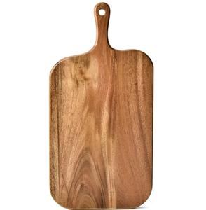 Planche à découper en bois de hêtre écologique pour la cuisine, idéale pour le fromage et les fruits, artisanat naturel, vente en gros - Product Image 2