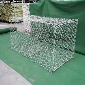 Galvaniz gabyon kutu tel kafes-2X1X1m, istinat duvarları ve eğim koruması için Ideal - Product Image 1