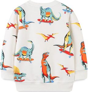 เสื้อสเวตเชิ้ตเด็ก แฟชั่นเรียบง่าย คอกลม ผ้าฝ้าย สำหรับฤดูหนาว ขายส่งจากโรงงาน เสื้อสเวตเชิ้ตลำลองเด็ก เนื้อผ้านุ่ม - Product Image 2