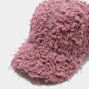 Nouvelle Collection Hiver 2025 – Casquette de Baseball Tendance en Fourrure, Couleur Unie, Peluche Épaisse et Chaude pour l'Automne et l'Hiver - Product Image 4