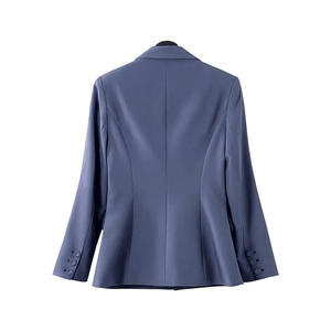 Nuevo Traje de Mujer a la Moda, Trajes Formales de Negocios, Blazer Liso Personalizado, Ropa de Mujer con Logotipo Personalizado de Alta Calidad - Product Image 3