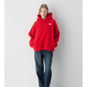 Wholesale Women Sherpa Hoodie Oversized Casual Streetwear OEM ODM Private Label USA Supplier - Product Image 1