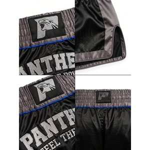 Men's Custom Muay Thai Recycled Micro Satin Competition Fight Shorts-OEM Private <b>Label</b> - Product Image 4