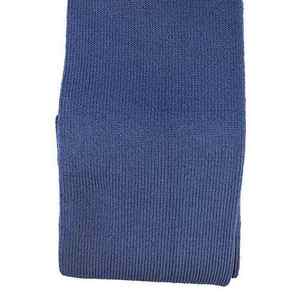 Chaussettes de sport mi-hautes bleu marine unies, chaussettes de compression athlétiques tricotées pour la course, l'entraînement et la gym - Product Image 5
