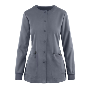 Uniformes Médicos GRACE SIGN Unisex, Último Diseño, Chaqueta de Enfermería Elegante, Conjuntos de Uniformes Tejidos de Spandex/Poliéster sin Costuras para Hospital - Product Image 5