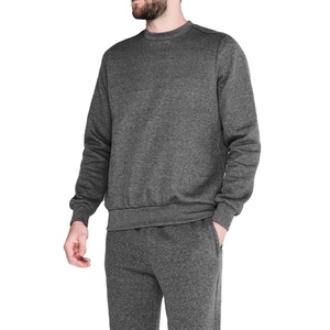 Sweat-shirt de couleur unie pour hommes à séchage rapide en molleton de coton respirant pour l'hiver 2023 - Product Image 1