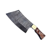 Ensemble de couteaux de cuisine en acier Damas haute performance, lames à motifs uniques, outil de découpe professionnel haut de gamme pour la cuisine et la pâtisserie