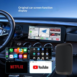 Adaptador Inalámbrico para Android 11 CarPlay AI Box, Conexión por Cable a Inalámbrica, Plug & Play, Compatible con Descarga de Aplicaciones, Google Play, YouTube, <span class=keywords><strong>Netflix</strong></span> para Autos con Conexión por Cable - Product Image 3