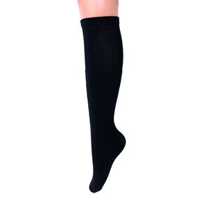 Calzini sportivi a tubo da donna e da uomo, 6 paia, in cotone, al ginocchio, taglia dalla 9 alla 15 - Product Image 2
