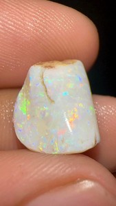 OPAL <b>GEMS</b> 5.00 Carat Natural Australian Opal Rough Multi <b>Fire</b> Opals Coober Pedy Gemstone 16X12X4MM Third Party Appraisal Color - Product Image 1