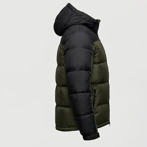 Blouson matelassé rétro chaud avec logo brodé sur le devant, col montant, respirant, haute qualité, personnalisable - Product Image 6