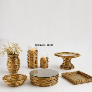 French Style Elegant Metal <b>Table</b> with <b>Gold</b> Frame Ornate Detailing <b>Nesting</b> Coffee <b>Table</b> for Entryways Crafts Product - Product Image 1
