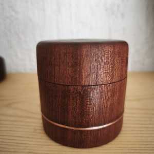 Wooden <b>Storage</b> <b>Jar</b> & Container 250ml Eco-Friendly Durable Multifunction Spice Tea & Coffee <b>Jar</b> <b>for</b> <b>Kitchen</b> Use - Product Image 4