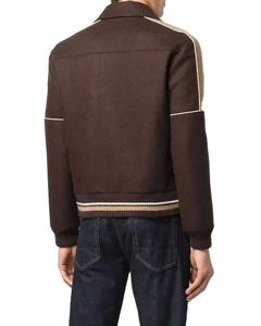 Blouson Bomber en Laine Croppé Personnalisable pour Femme – Veste de Baseball Hiver Tendance – Design Imprimé Respirant Traité – Collection 2026 - Product Image 6