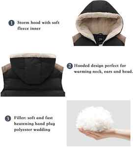 Veste sans manches chaude et durable, idéale pour l'hiver et les activités de plein air, service OEM - Product Image 5