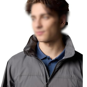 Veste coupe-vent imperméable respirante épaisse personnalisée pour hommes, nouvelle conception, série de vestes de pluie d'extérieur à capuche, écologique 10 000 mm - Product Image 4