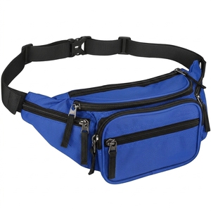 Riñonera de nailon con estampado personalizado de diseñador, bandolera impermeable de moda para deportes al aire libre, correr, estilo elegante para perros - Product Image 6