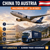 Transitaire Chine-Autriche DDP, service d'entreposage porte-à-porte vers l'Autriche (UE) par train et exportation de produits depuis la Chine