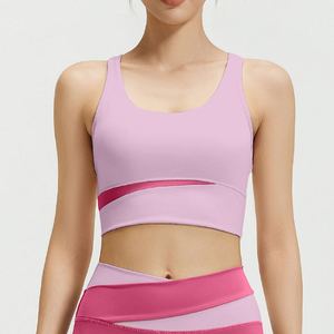 Soutien-gorge de sport ajustable personnalisé pour femme, avec fermeture éclair frontale, pour fitness, yoga et course à pied, effet push-up - Product Image 6