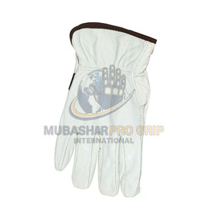 Gants de travail en cuir grainé fiables, résistants à la chaleur, antidérapants, respirants, avec des matériaux durables et une construction confortable - Product Image 4