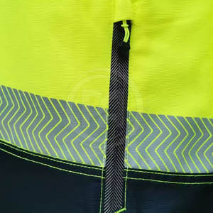 Chaqueta de seguridad de alta visibilidad para construcción, chaqueta reflectante de seguridad para hombre, en oferta. - Product Image 3