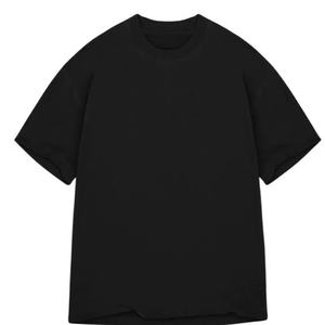 T-shirt sport graphique oversize tendance en coton biologique anti-boulochage avec logo frontal, manches courtes – Coupe décontractée, respirant et confortable - Product Image 1