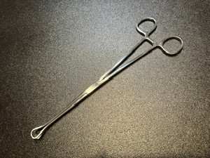 Pinces à tissus Babcock pour chirurgie générale, orthopédique et chirurgie médicale, mâchoires de 11,75 mm, acier inoxydable de 9,5 pouces, certifiées CE ISO - Product Image 3