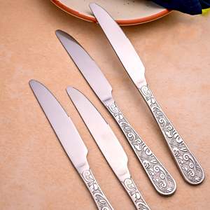 Artisan Edge Stainless Steel Dinner <b>Knife</b> Set of 4 - Product Image 2