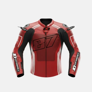 เสื้อแจ็คเก็ตมอเตอร์ไซค์หนังแท้พิมพ์ลาย Zonda สำหรับผู้ชายและผู้หญิง ผลิตจากหนังวัว/หนังจิงโจ้ คุณภาพพรีเมียม สำหรับนักขี่มอเตอร์ไซค์มืออาชีพ - Product Image 1