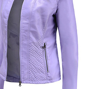 Veste en cuir pour femme à prix raisonnable, respirante, anti-plis, imperméable, écologique, de qualité supérieure, légère - Product Image 5