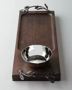Handmade <b>Wooden</b> Decorative Serving <b>Tray</b> Ideal for Coffee <b>Table</b> and Bar Ware Accessories Home Decoration Vanity Style <b>Trays</b> - Product Image 6