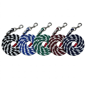 Cuerda de Amarre para Caballos de Acero Inoxidable Bicolor Resistente con Gancho Giratorio de Latón, Diseño Ecológico para Uso en Establos y Exteriores - Product Image 5