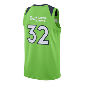 Maillot de basket-ball imprimé par sublimation, fabriqué dans les meilleurs matériaux, design unique, personnalisez votre propre logo. - Product Image 2