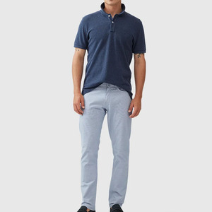 Camisas Polo de Algodón 100% para Hombre, Estilo Casual de Negocios, Polo de Golf con Patrón Sólido, Camisas de Manga Corta para Verano - Product Image 2